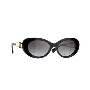Chanel Sunglasses Oval Acetate & Glass