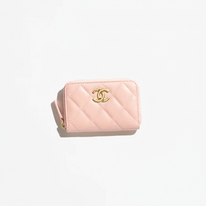 Chanel Shiny Grained Calfskin Light Pink