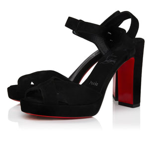 Christian Louboutin Cora 100 mm Sandals - Black - Women