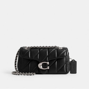 Coach Tabby Shoulder Bag 20 With Pillow Quilting Black