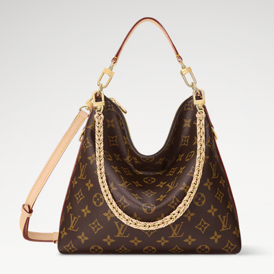 LV Loop Hobo Bag In Signature Monogram Canvas