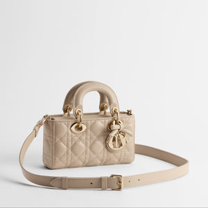Dior Mini Lady D-Joy Bag Beige Cannage