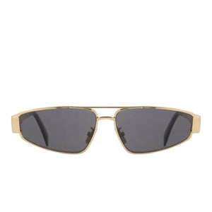 Celine Triomphe Metal 05 Sunglasses Gold Smoke