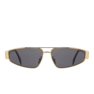 Celine Triomphe Metal 05 Sunglasses Gold Smoke