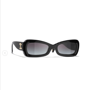 Chanel Butterfly Sunglasses Black