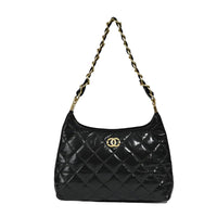 Chanel Hobo Medium Black Lather Bag