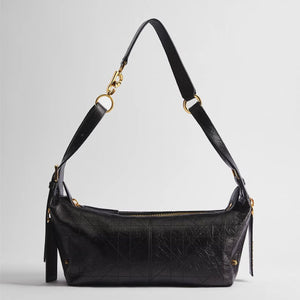 Dior Small D-Journey Bag Made Of Calfskin With a Crinkled Look
