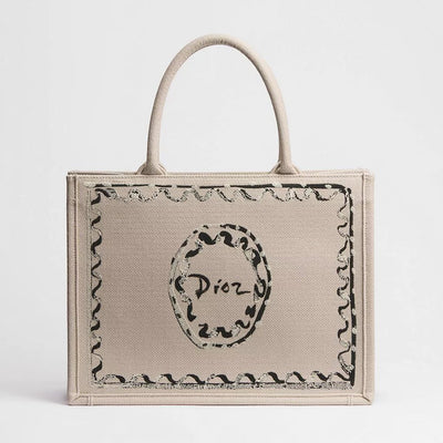 Dioriviera Medium Dior Book Tote Beige Dior