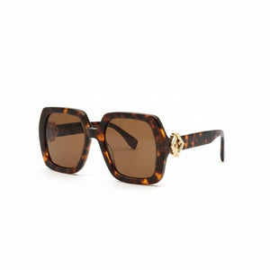 Fendi FF Diamonds Square-Frame Sunglasses