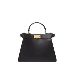 Fendi Peekaboo ISeeU Small Black, calf leather bag
