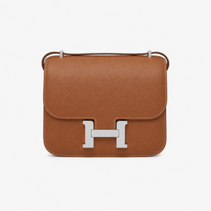 Hermès Bag Constance Elan Epsom Silver