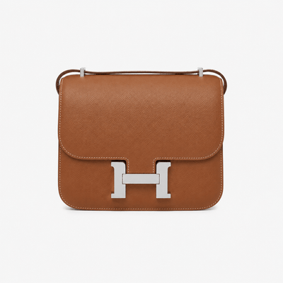 Hermès Bag Constance Elan Epsom Silver