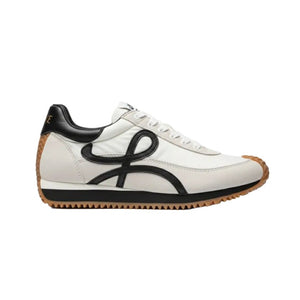 Loewe Black Calfskin-Blend Flow Sneakers