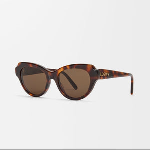Loewe Swan Slim Sunglasses Havana