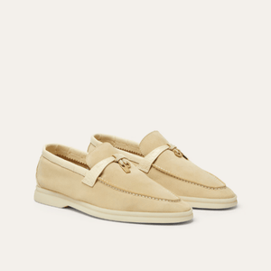 Loro Piana Summer Charms Walk Loafer Butter
