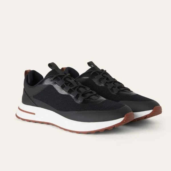 Loro Piana Week-End Walk Sneakers - Black