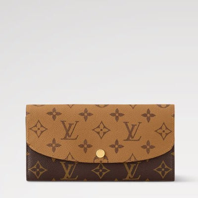 Louis Vuitton Emilie Wallet Monogram Reverse
