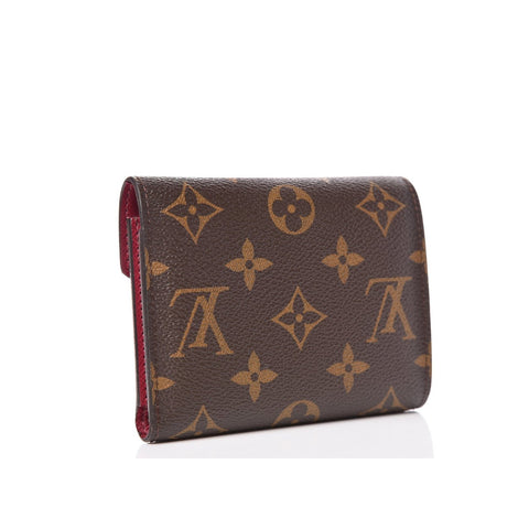 Louis Vuitton Monogram Victorine Wallet Red - BEAUTY BAR