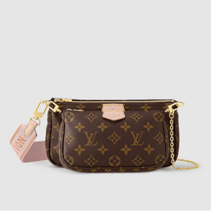 Louis Vuitton Multi Pochette Accessoires Monogram Canvas Rose Clair
