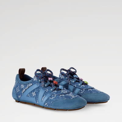Louis Vuitton Sneakerina Blue Denim