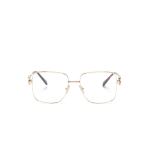 Miu Miu Eyewear Glasses With a Square Frame And The Brand's Logo Lettering