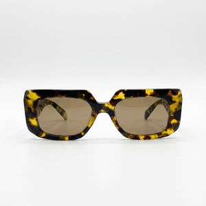 Prada Sunglasses The Tortoise Geometric Frame
