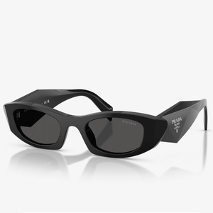 Prada Symbole Black Geometric Sunglasses