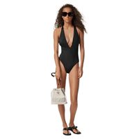 Versace Safety Pin Swimsuit
