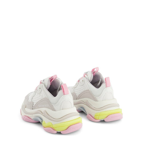 Balenciaga White Triple S Sneakers Pink & Grey - BEAUTY BAR