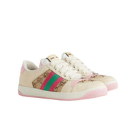 Gucci Women Screener Sneaker With Crystals