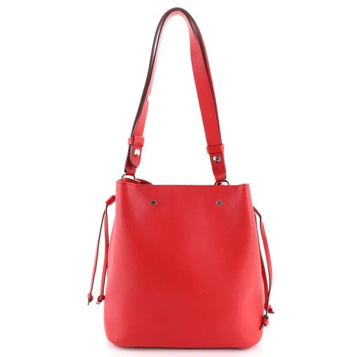 Louis Vuitton Red Lockme Bucket Bag Leather– BEAUTY BAR