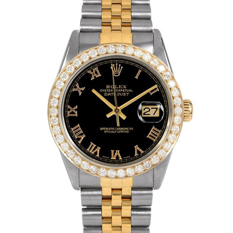 Rolex Datejust Steel Yellow Gold Sunbeam Dial Ladies Watch - BEAUTY BAR