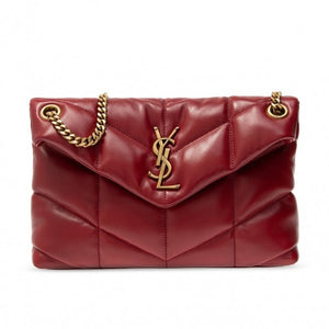 Yves Saint Laurent Red ‘Puffer’ Shoulder Bag