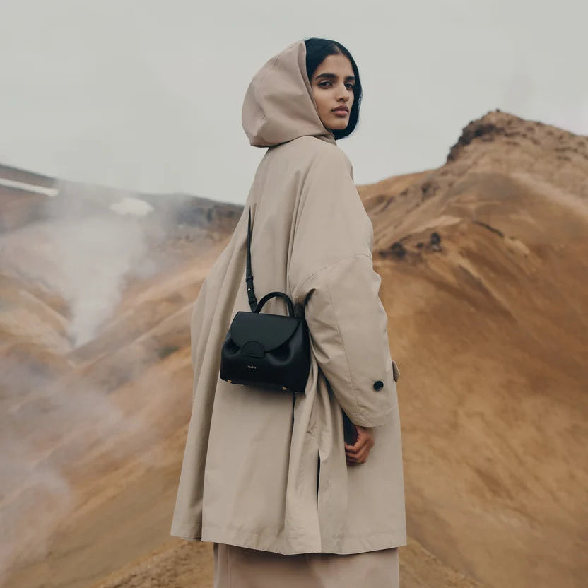 Polène Bag - Numéro Un Nano - Textured Black 6