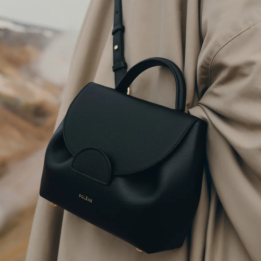 Polène Bag - Numéro Un Nano - Textured Black 2