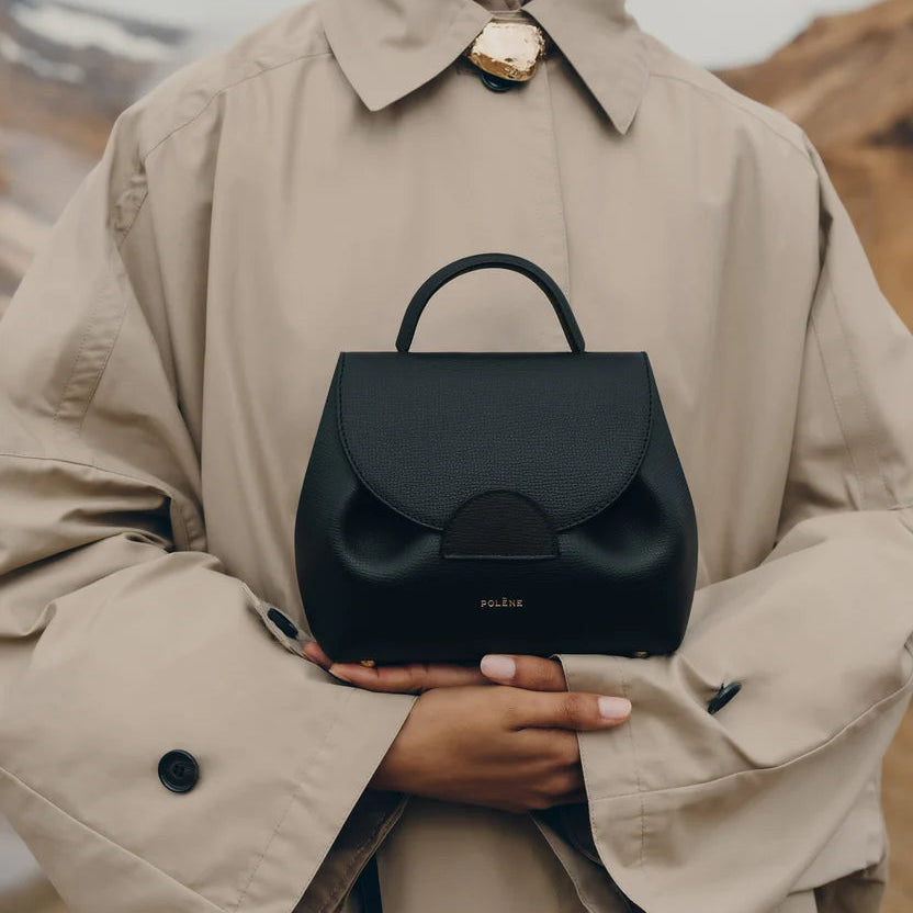 Polène Bag - Numéro Un Nano - Textured Black 4
