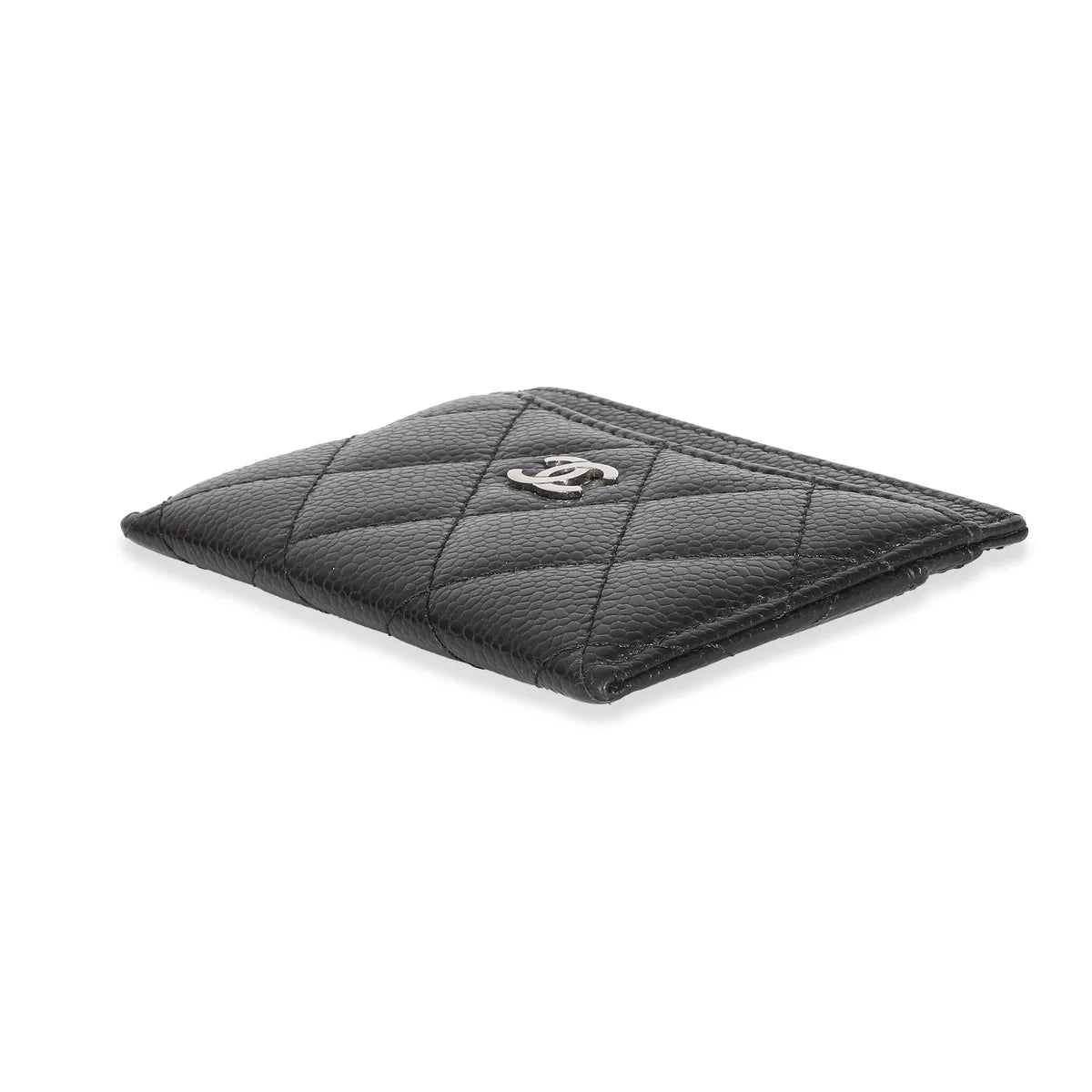 Chanel Caviar Quilted Card Holder Black 4