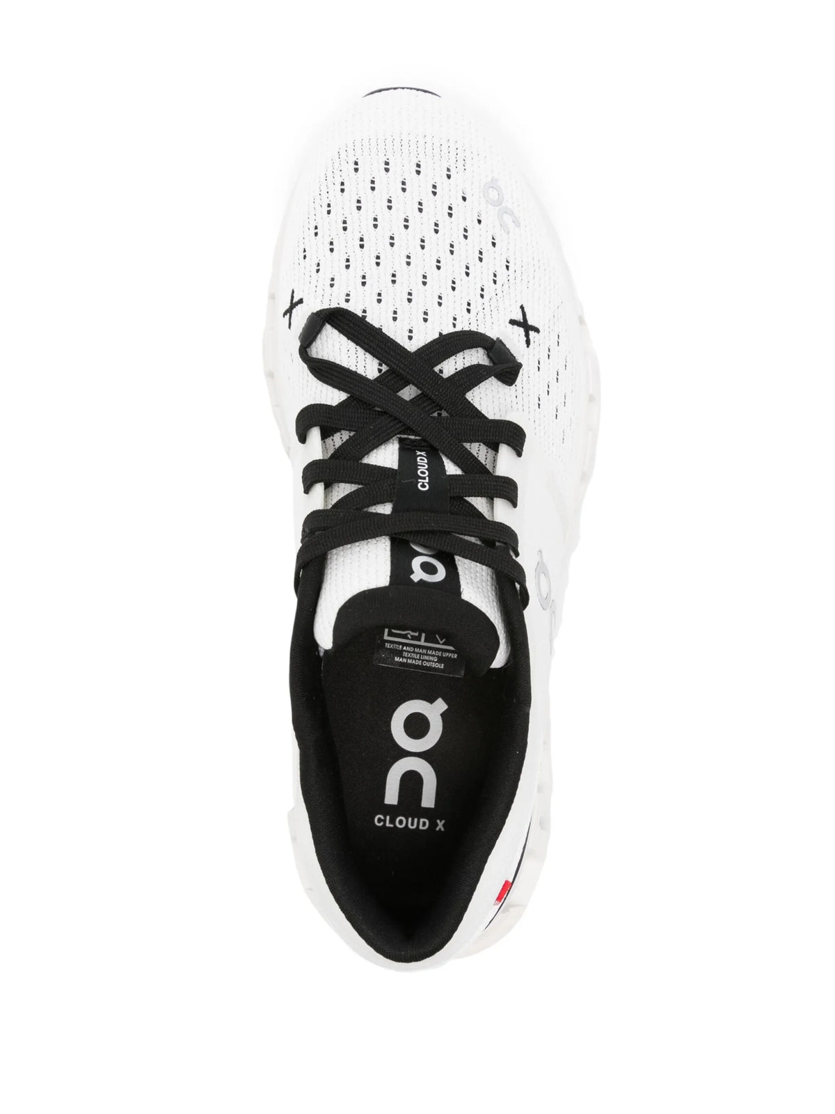 On Cloud Sneakers White/Black 2