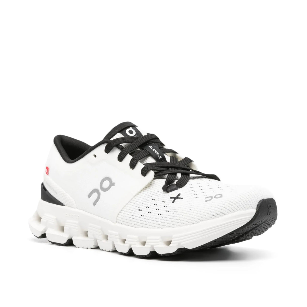 On Cloud Sneakers White/Black 4