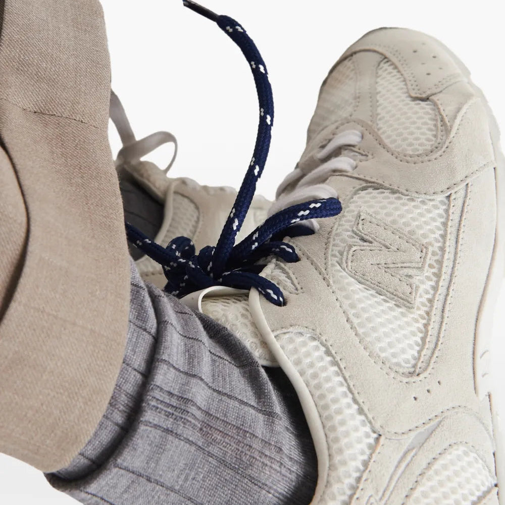 New Balance x Miu Miu 530 SL Suede And Mesh Sneakers Grey 5