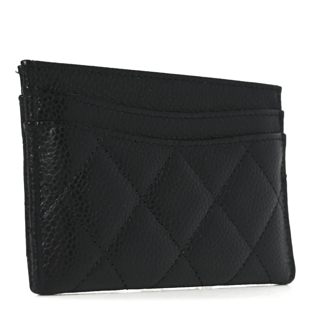 Chanel Caviar Quilted Card Holder Black 3