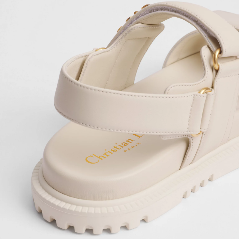 Dior Dioract Sandal White Lambskin 7