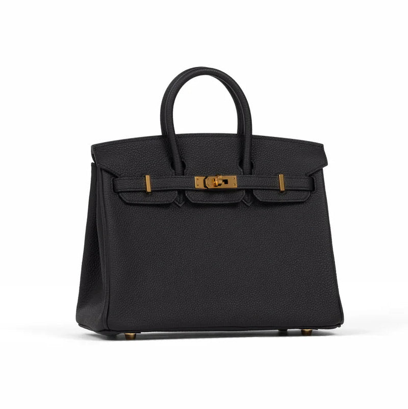 Hermès Birkin 25 Black in Togo Leather With Gold Hardware 5