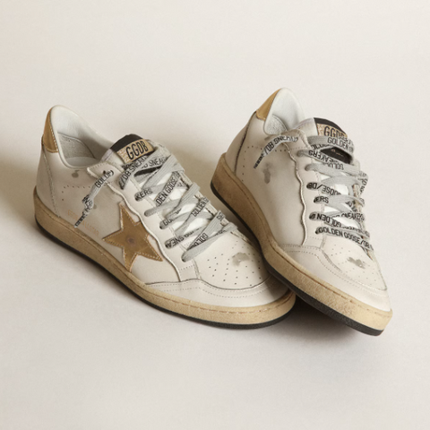 Women's Ball Star With Gold Star And Heel Tab