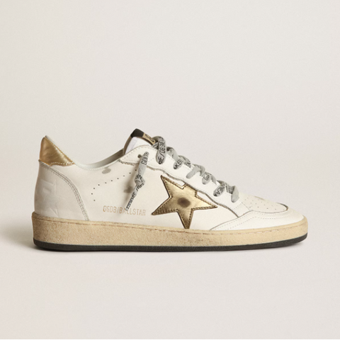 Women's Ball Star With Gold Star And Heel Tab