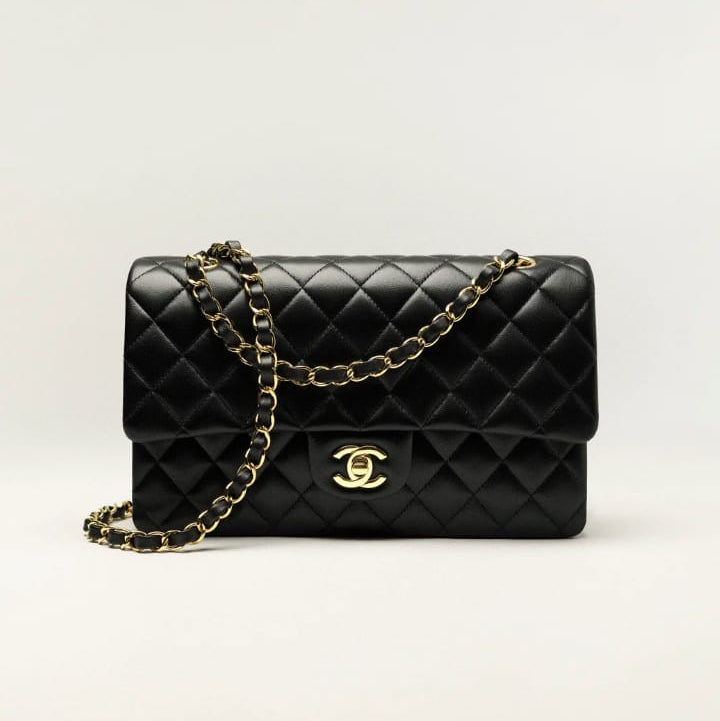 Chanel Classic HandBag Lambskin Black 1