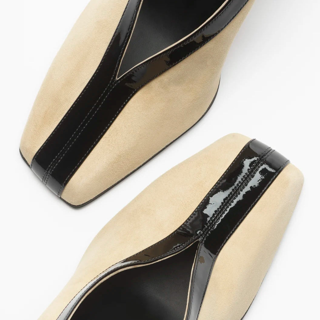 Chanel Suede Kidskin & Patent Calfskin Pumps 4