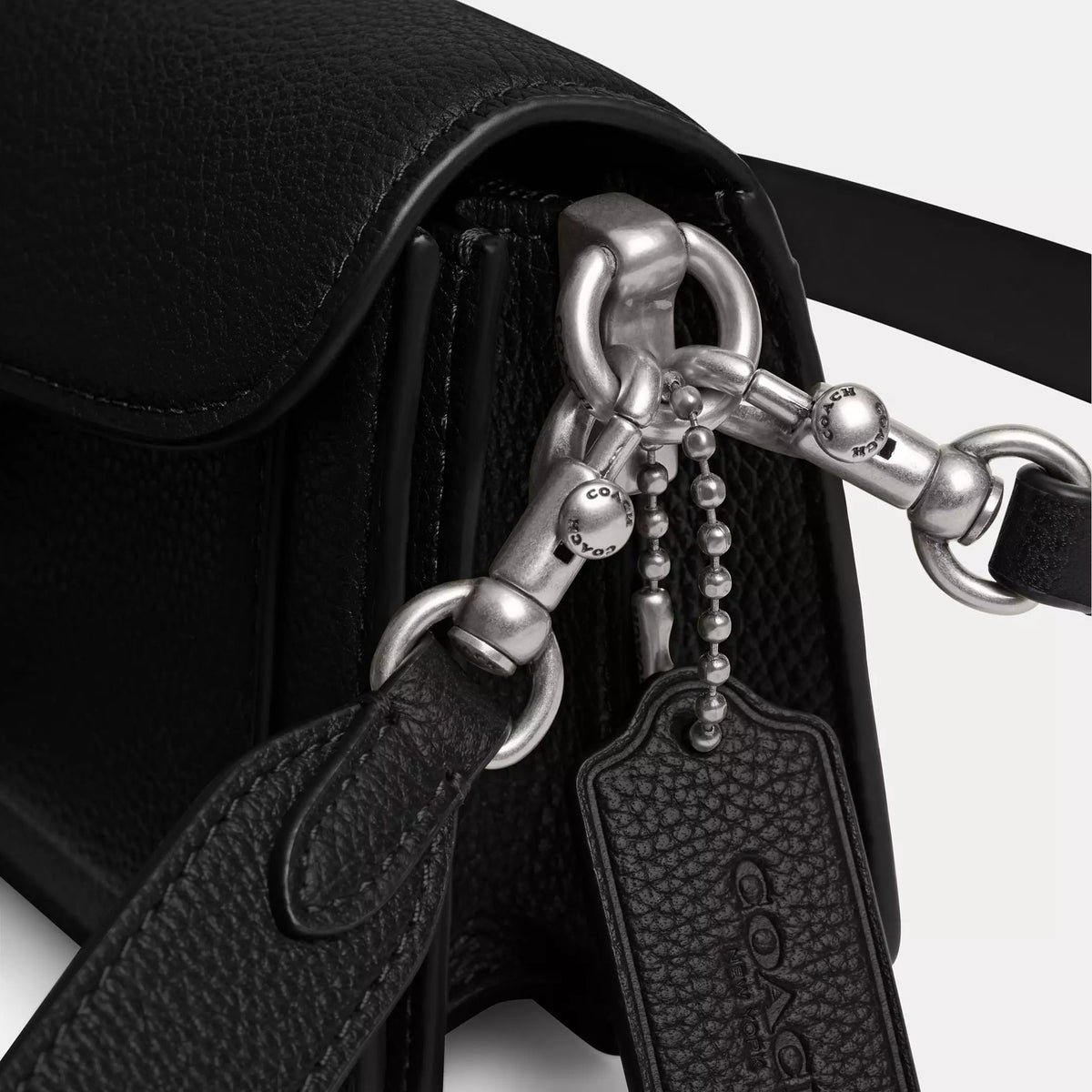 Coach Tabby Shoulder Bag Black 5