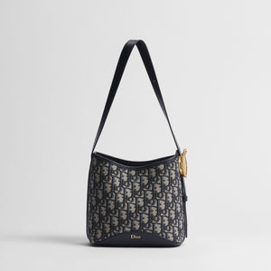Dior Oblique Jacquard Key Hobo Shoulder Bag