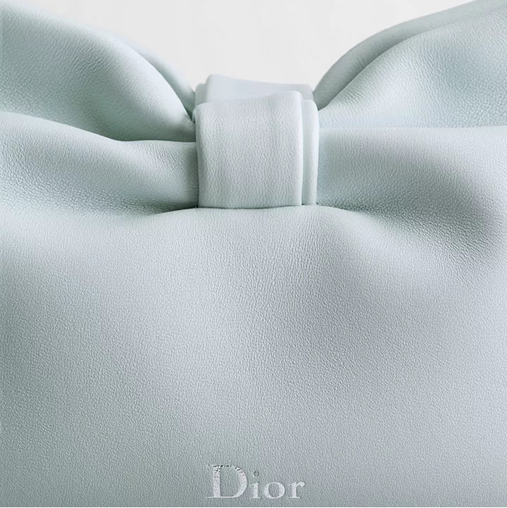 Dior Small Bow Bag Ice Blue Lambskin 4